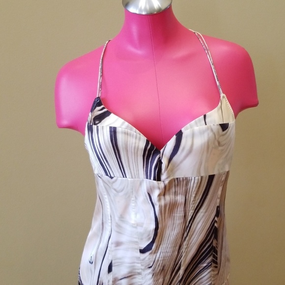 Stunning Silk Cavalli High Low dress size 46 - Picture 2 of 8